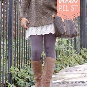 Brand-new lace bottom tank